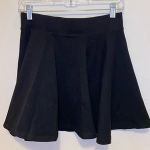 Simple Black Circle Skirt